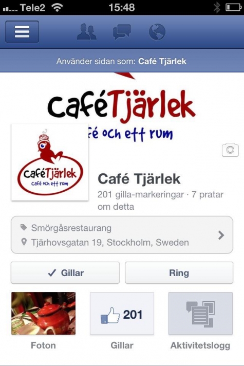 Cafe Tjärlek