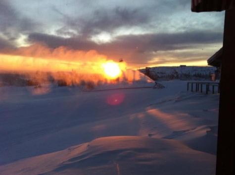 Toppstugan Snögubben Lindvallen