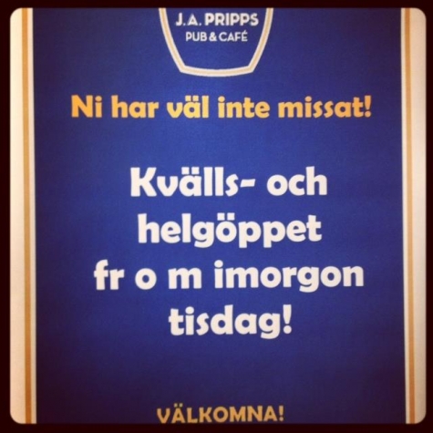 J.A. Pripps Pub och Café