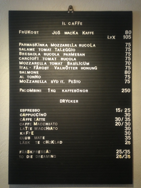 il caffe drottninggatan