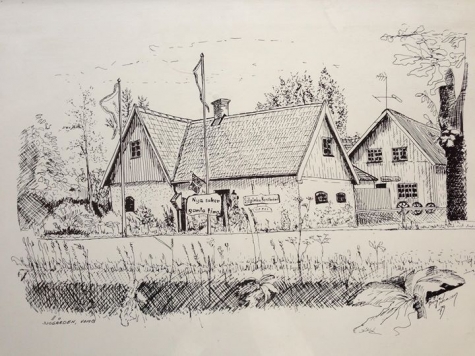 Sjögårdens café vid Vombsjön