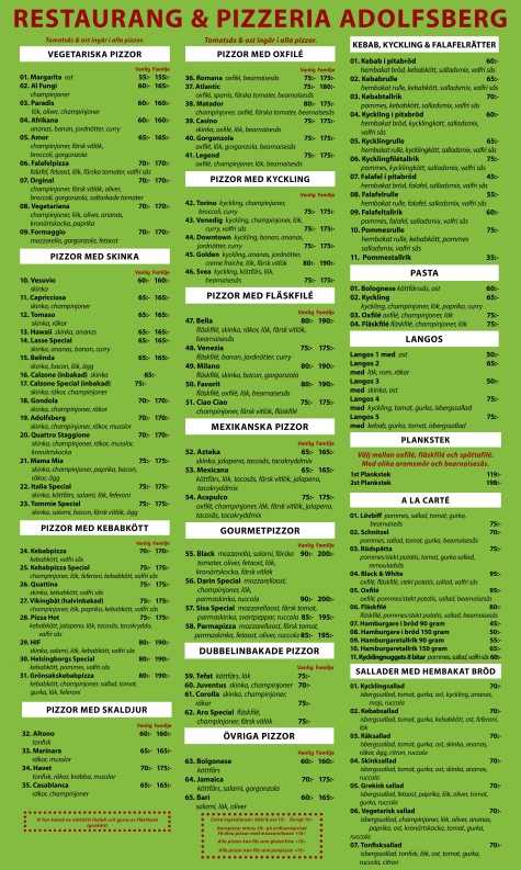Adolfsbergs Restaurang och Pizzeria