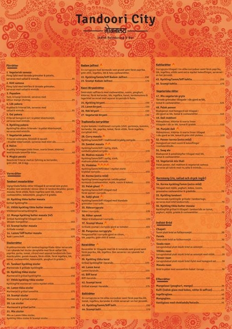 Tandoori City Indisk Restaurang och Bar