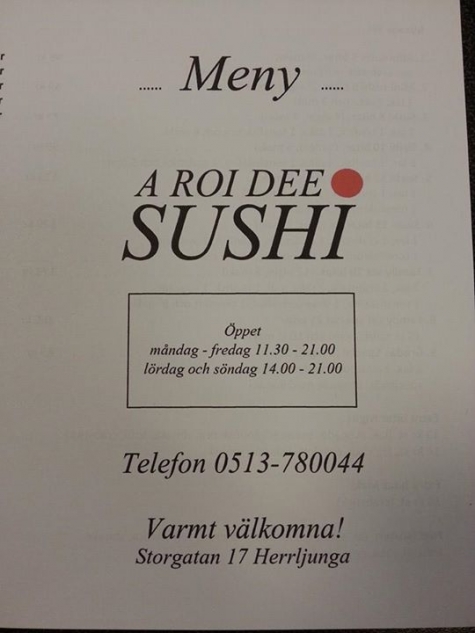 A Roi Dee Sushi