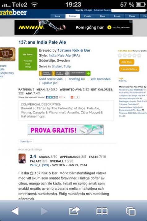 137:ans Bar och Kök