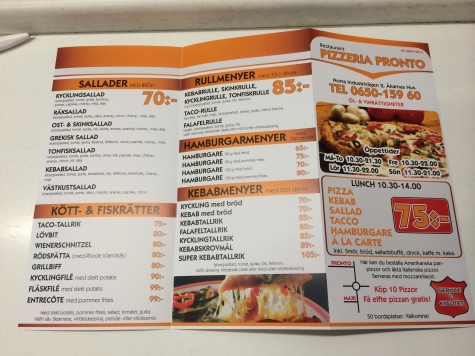 Pizzeria pronto hudiksvall