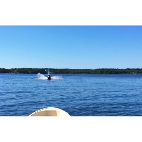 Ängbybadet, Mälaren