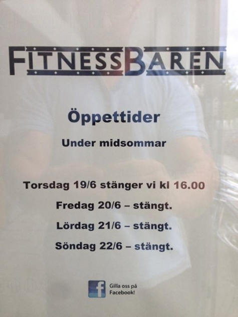 Fitnessbaren