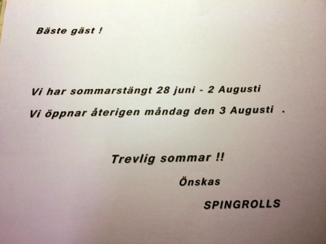 Restaurang Springrolls