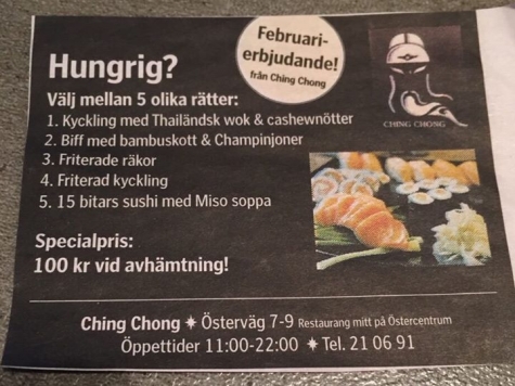 Resturang Ching och Chong