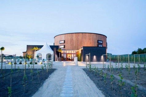Restaurangen på Nordic Sea Winery