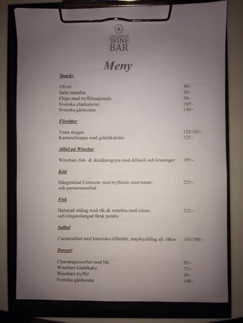 Stockholm Wine Bar