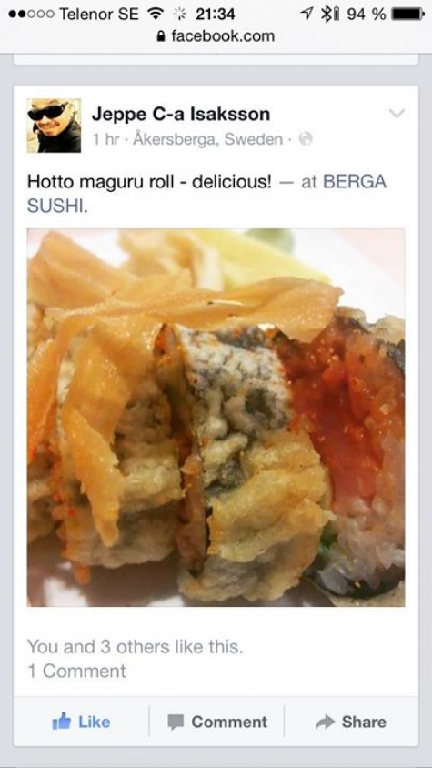 Berga Sushi Bergavägen