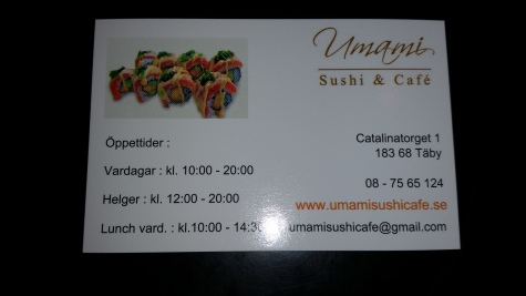 Umami Sushi och Café