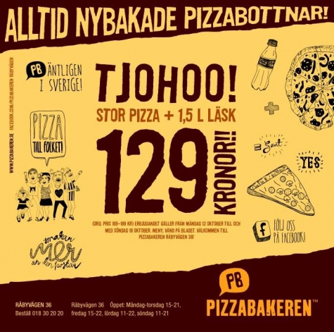 Pizzabakeren Råbyvägen