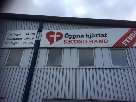 Öppna Hjärtat Second hand Center Syd