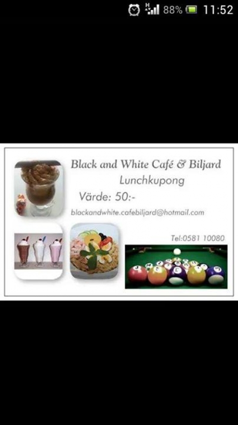 Black and White Cafe & Biljard