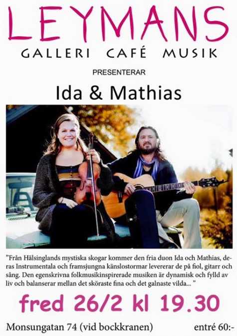 Leymans Galleri Café Musik