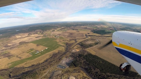 Alingsås flygfält , Vallen