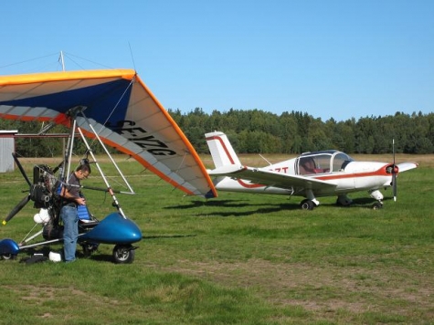 Fagerhult , Fedinge flygfält