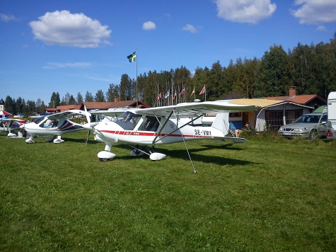 Siljan Air park , Siljansnäs flygfält ESVS