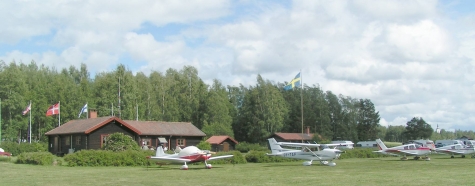 Siljan Air park , Siljansnäs flygfält ESVS