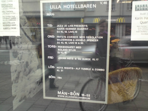 Lilla Hotellbaren, Scandic Malmen