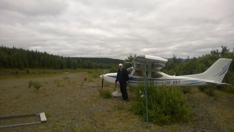 Gäddede / Frostlanda flygfält