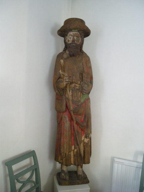 KYRKOKARTAN.SE » Hogstads kyrka » Aposteln Jakob d.ä. 1400-tal