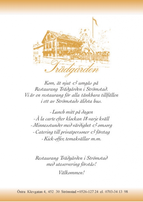 Restaurang Trädgården