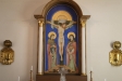  Altartavlan är målad av Gunnar Ström.