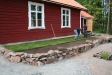 16 juni 4 dagar före invigning Lars Larberg och Stellan Nilsson lägger gräsmatta