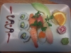 9 bitar sushi