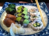 Vegetarisk (vegansk) sushi.