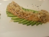 avokado sashimi med miso-sås 