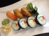 8 bitar vegetarisk sushi 65kr