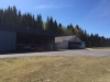 Hangarerna och plattan