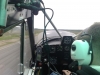 Wheels up. Henrik Idensjö vid pakarna på sin Super Cub.