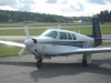 Mooney M-20F SE-LUA med trebladig propeller