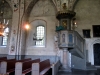 Predikostolen som tidigare stod i Slottskyrkan är en gåva av Karl XI i början av 1690-talet Juli2010
