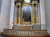 Altaruppsatsen i barockstil är ritad av Adelcrantz Augusti 2010 