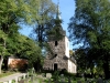 Kyrka från 1100-talet som har byggts om och till under flera perioder. Sep 2010