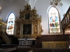 Den nära tio meter höga altaruppsatsen är från 1659 av Markus Hebel Augusti 2010