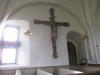Triumfkrucifixet 1300-talet hängde tidigare i valvbågen framför koret