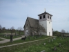 1100-tals kyrka i orappad gråsten