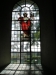 Glasmålning i korets södra fönster