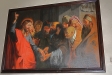  Kristus och skattepenningen. Kopia av okänd konstnär e. Peter Paul Rubens.