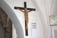  Det stora krucifixet daterat till 1400-talet.