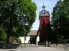 Ödestugu kyrka och klockstapel