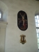 Korsfästelsebild från äldre altartavla.